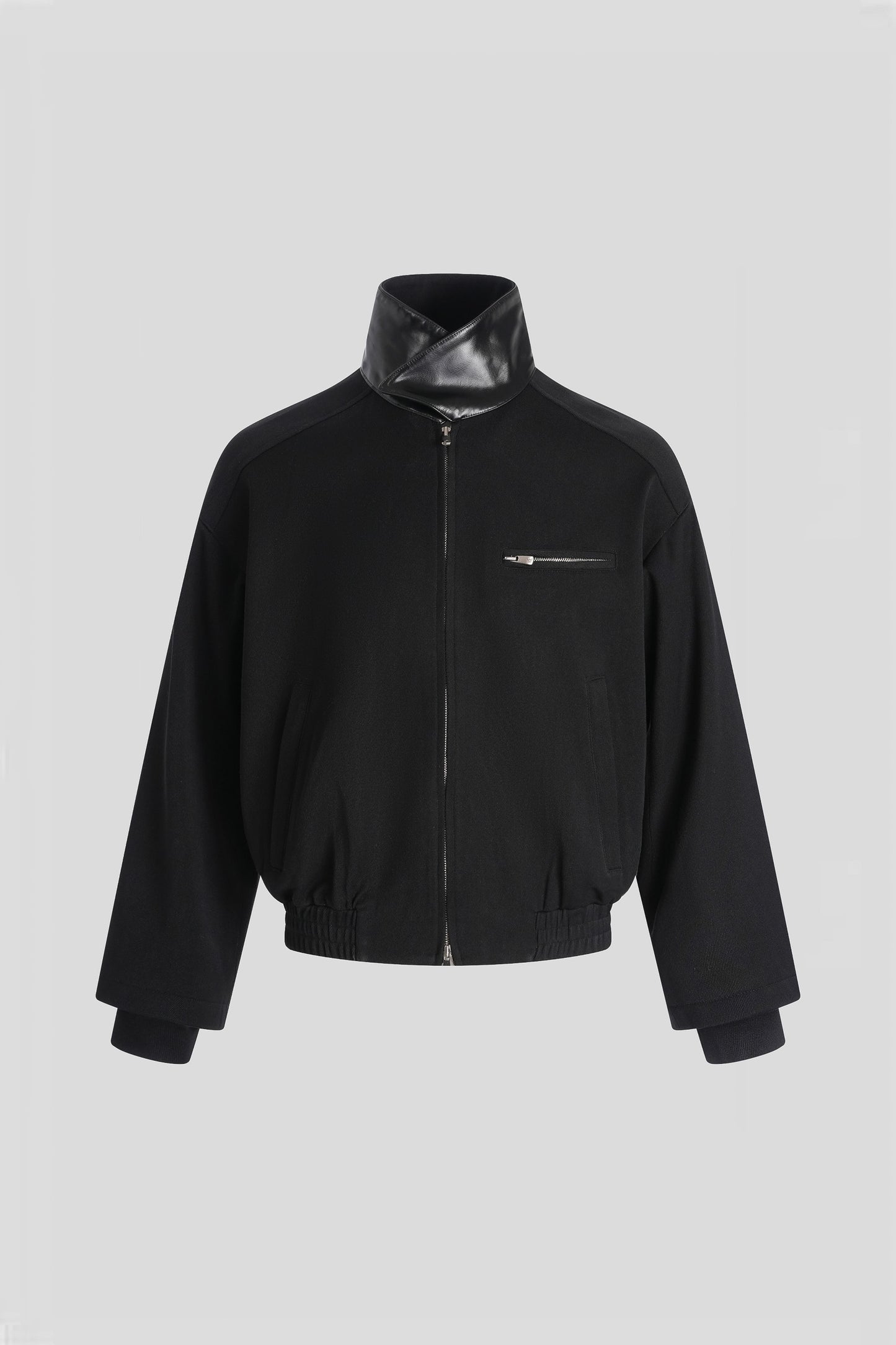 Calfskin Collar Jacket